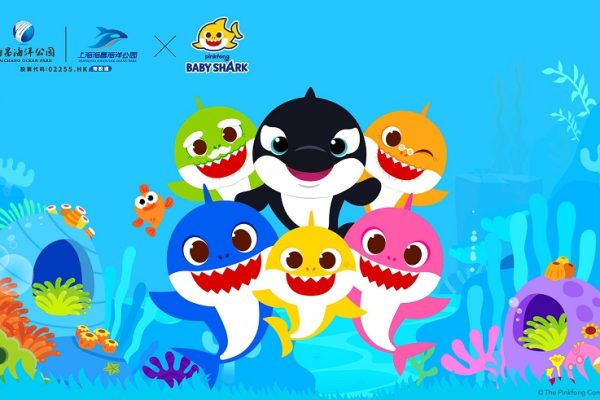 Baby Shark swims to Shanghai Haichang Ocean Park for 'Baby Shark Festival' in China -