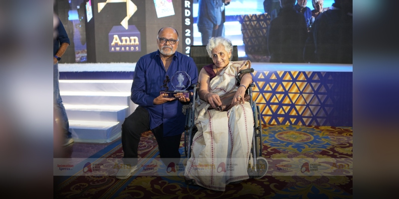 Prakash Moorthy receives Ram Mohan Award for Excellence in Animation -