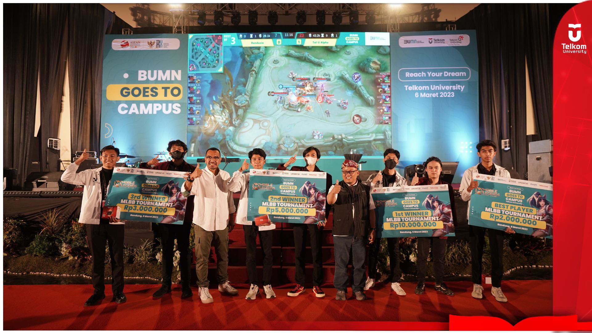 The Synergy of SOEs (BUMN) and Tel-U E-Sports in Holding a Mobile Legend Competition