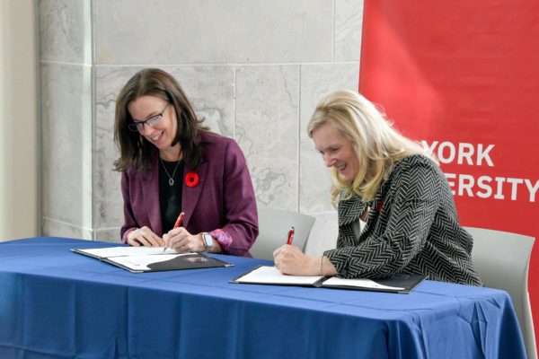 RVH and York University Sign MOU to Promote Academic Teaching and Applied Research