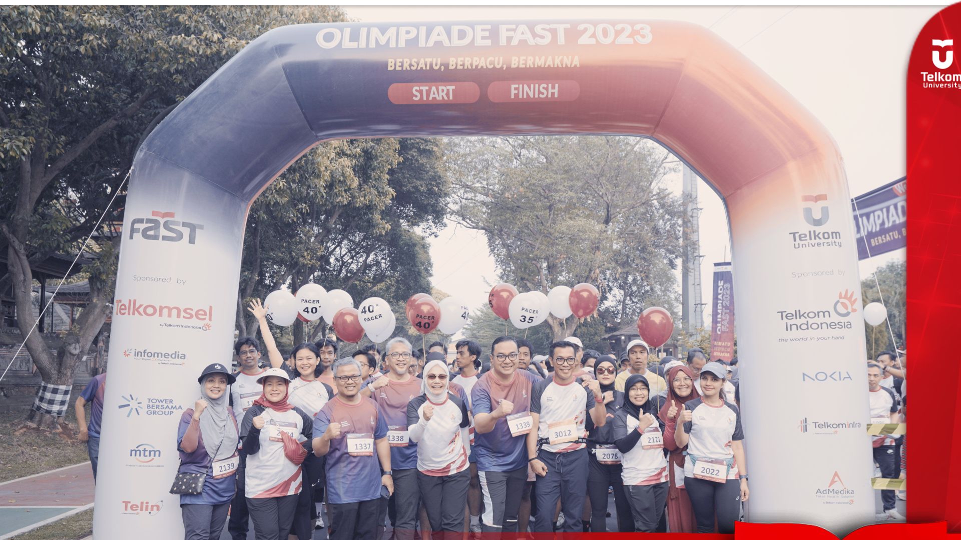 Olimpiade Fast 2023, Bersilaturahmi Sambil Berdonasi 