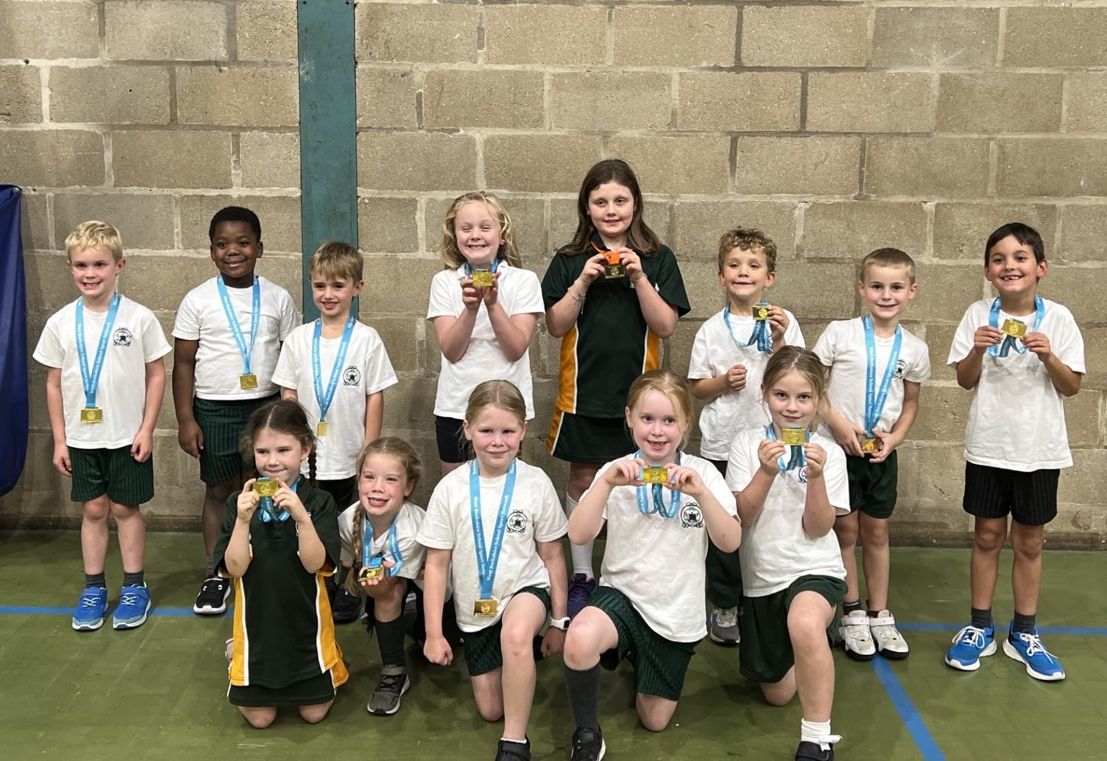 Students from nearby schools taking part in Theale Green School's two-day Sport Festival back in September. Picture: Theale Green School