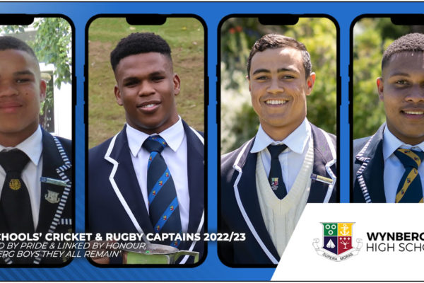 O Captains, Our Captains: WBHS Sportsmen Captain SA Schools’ Cricket & Rugby for 2 Years in a Row