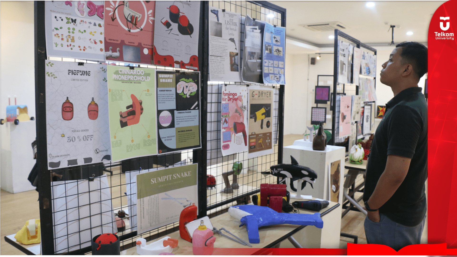 Me SDP 2024: Pameran Karya Mahasiswa S1 Desain Produk Fakultas Industri Kreatif 
