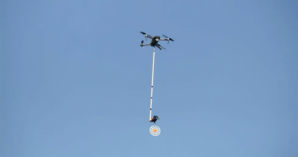 The first drone installation of bird diverters in Bulgaria